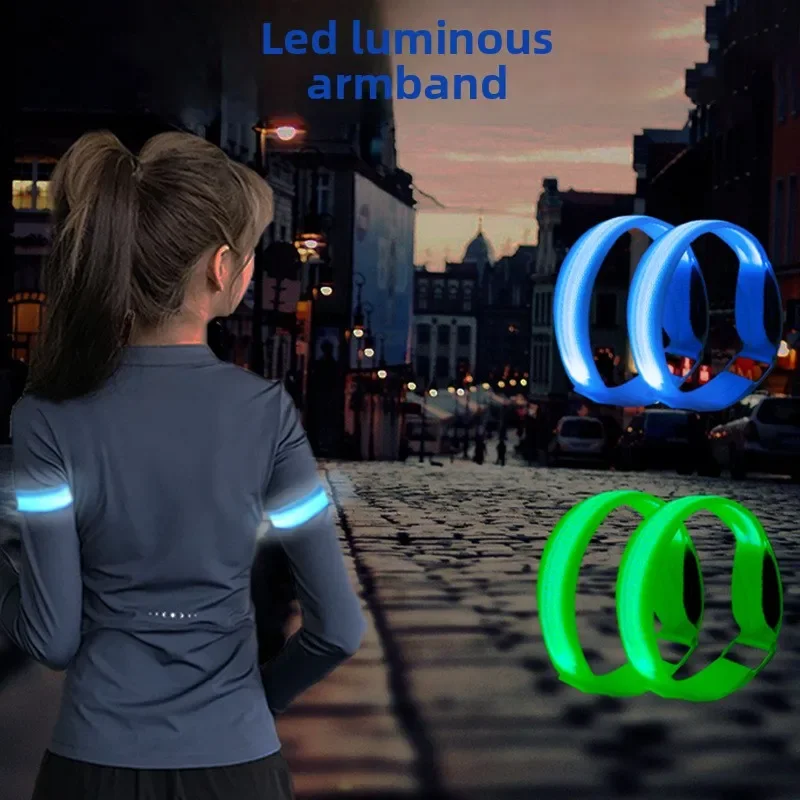Pulsera LED infantil intermitente para correr de noche - imagen 3