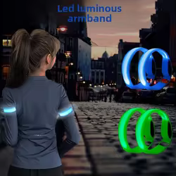 Pulsera LED infantil intermitente para correr de noche