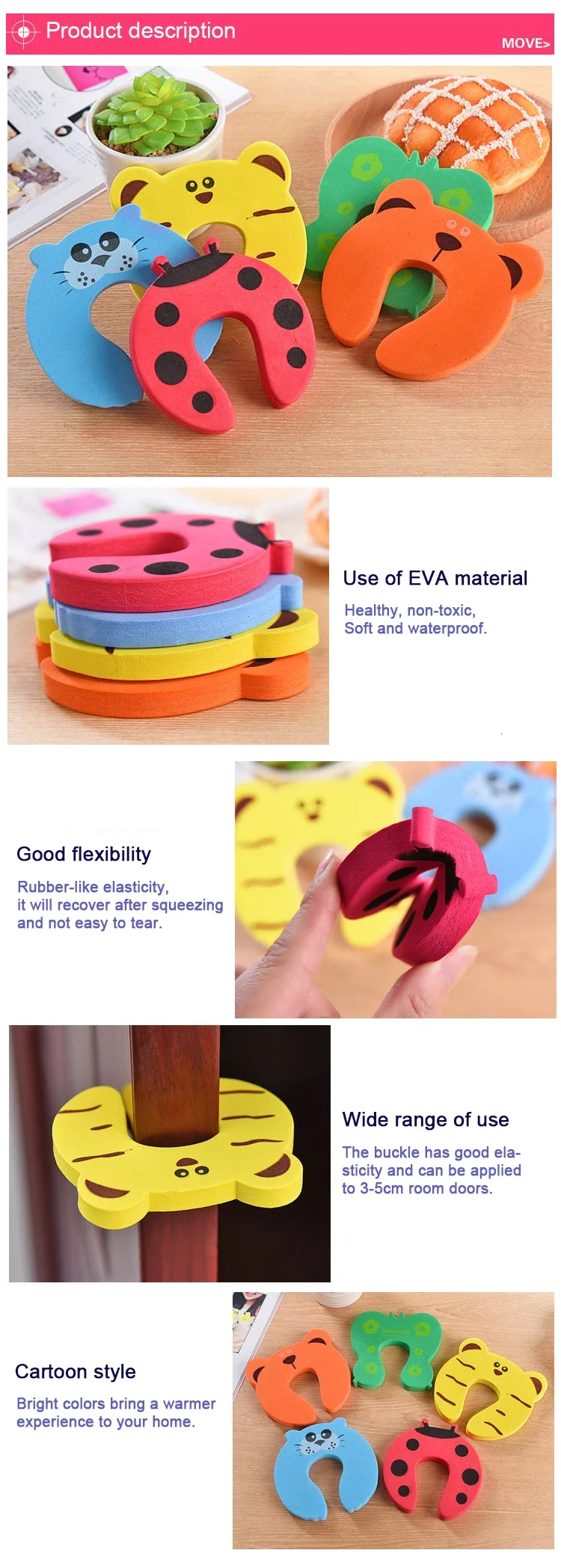 protección para muebles y seguridad infantil con EVA