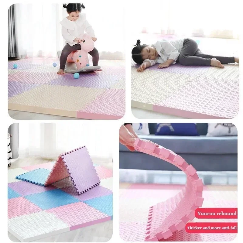 Alfombra puzzle EVA para bebé – Alfombra de juego suave y educativa