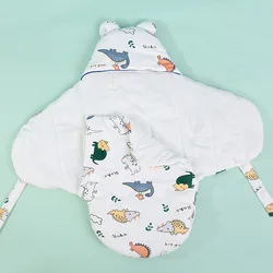 Manta de lana para bebé suave floral ligera recién nacido