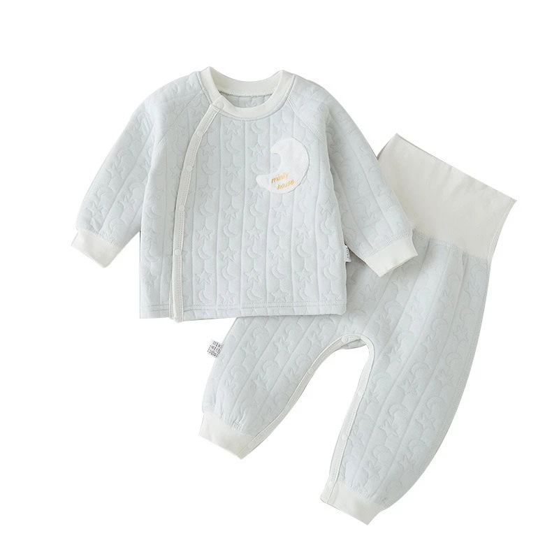 Conjunto de invierno cálido de algodón para bebé unisex - imagen 2