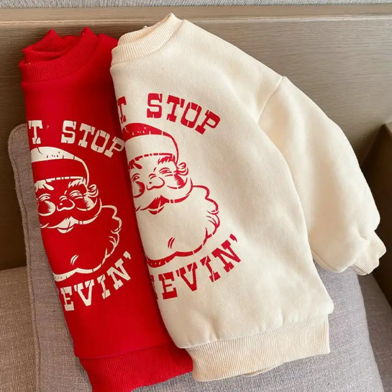 Sudadera acolchada de Navidad para niños – Jersey grueso de invierno - imagen 5