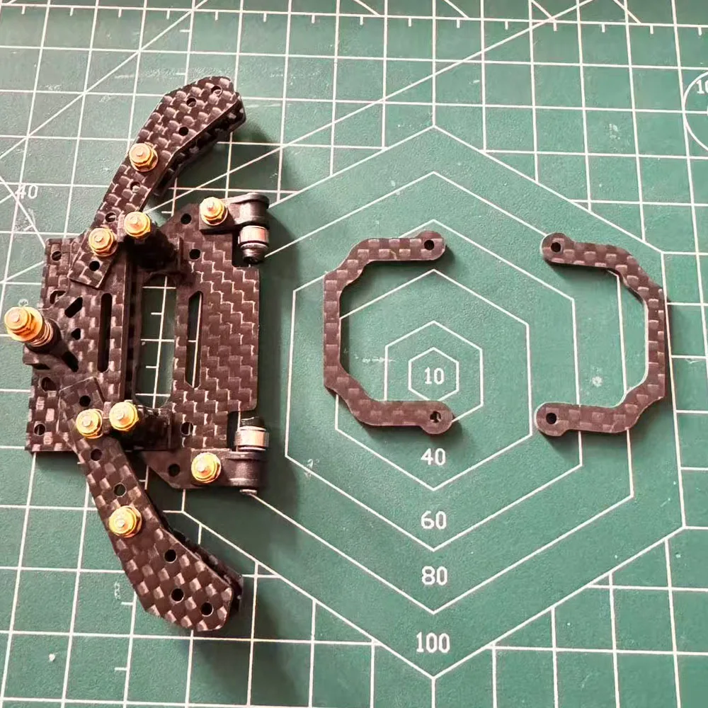 MSL chasis de carbono CNC mini 4WD para coche teledirigido - imagen 4