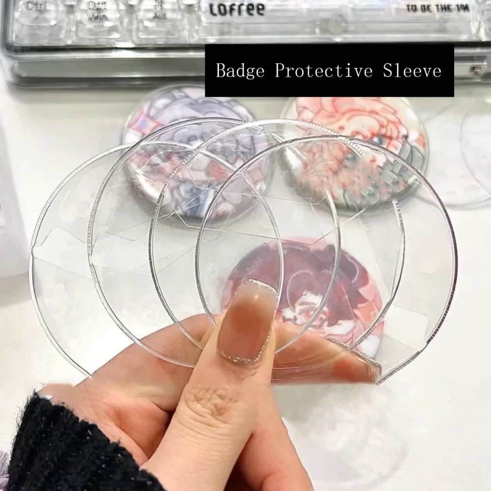 Fundas protectoras transparentes para insignias, estuche anime - imagen 4