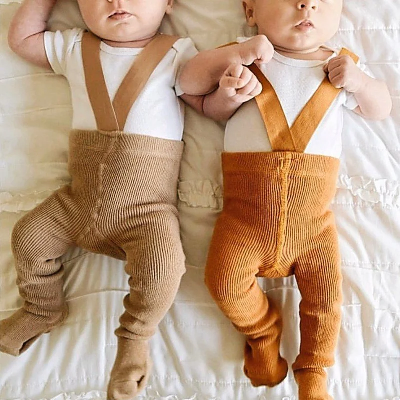 Medias con tirantes para niños de 0-3 años – cintura alta