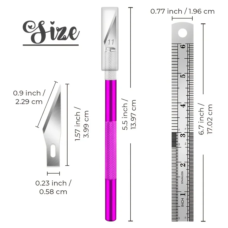 Cuchillos de precisión para manualidades y tallado - imagen 3