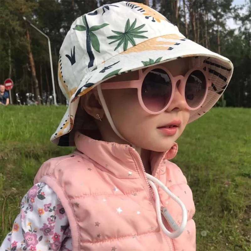 Sombrero cubo UV para bebé niña – Protección solar - imagen 5