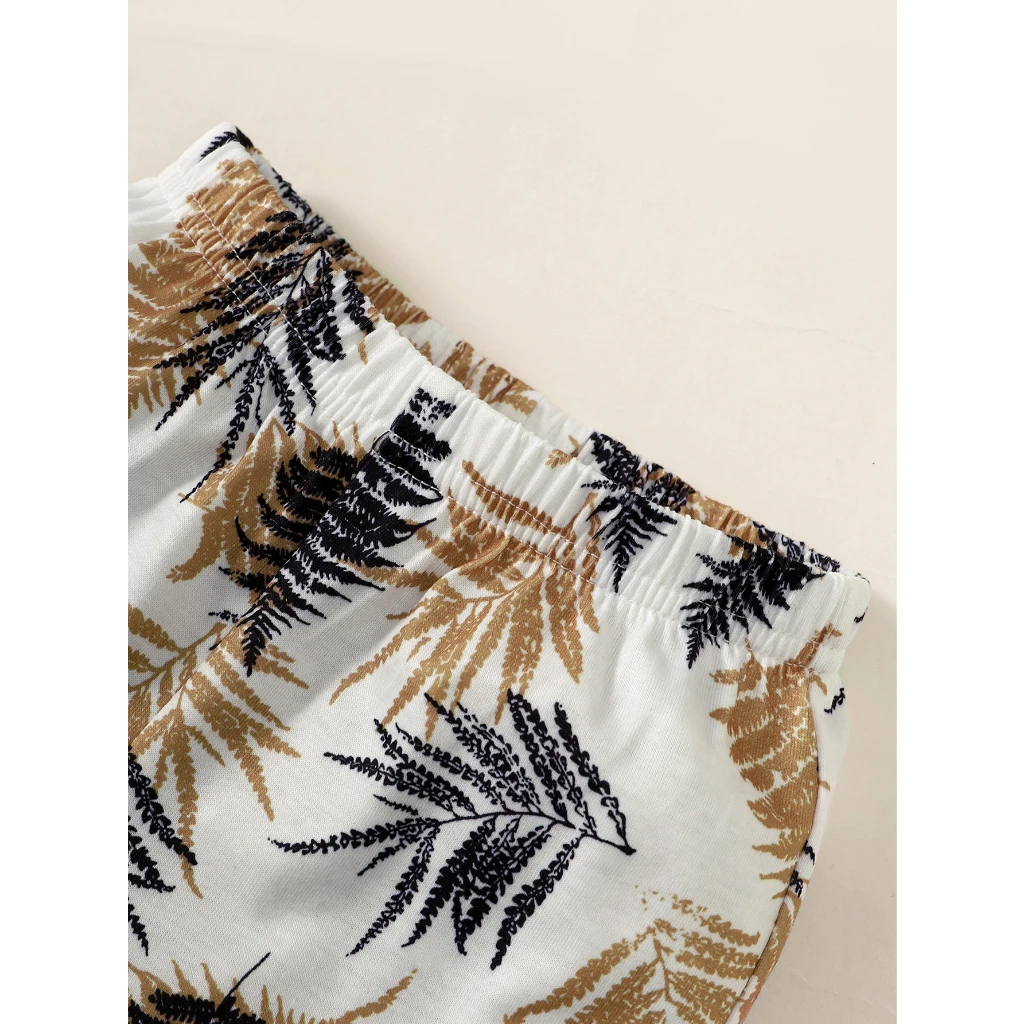 Conjunto playero para bebé 1-3 años: top y shorts de verano - imagen 5
