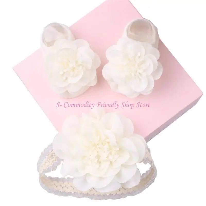 Diadema con lazo para bebé con tocado elástico cómodo unisex - imagen 3
