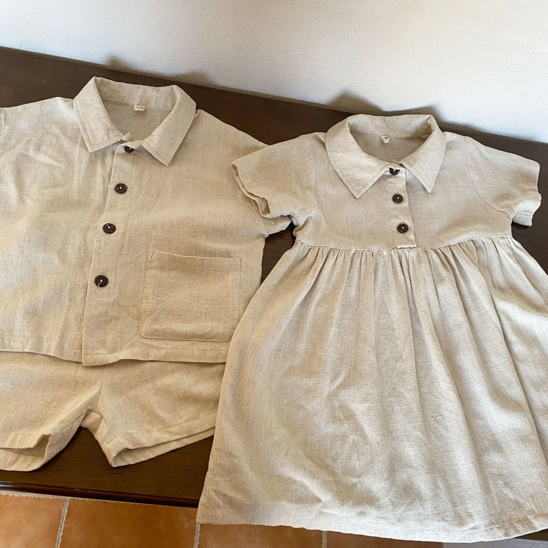 Conjunto coordinado para verano