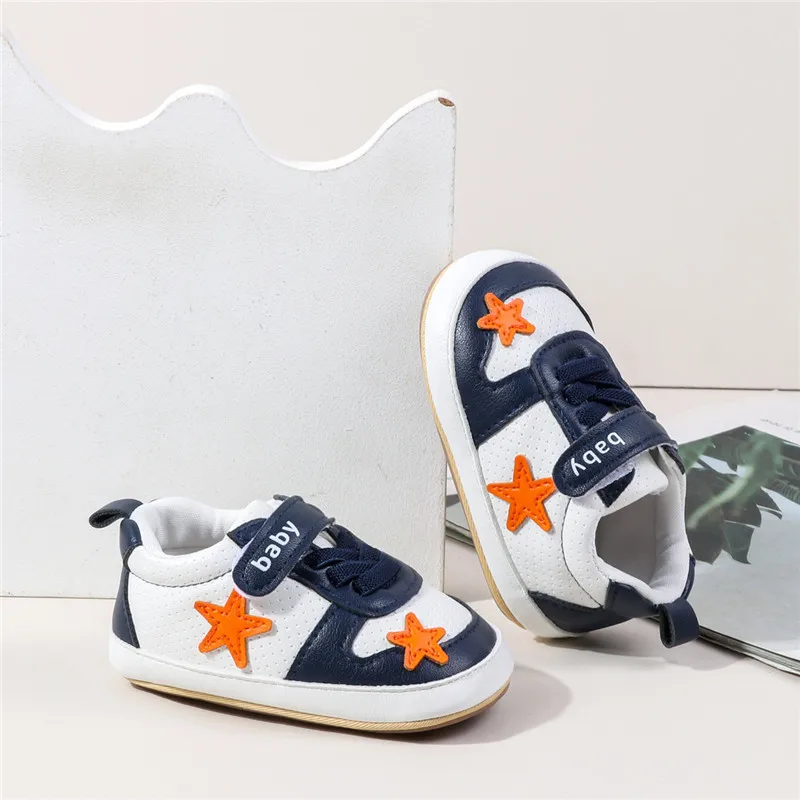 Zapatillas de primeros pasos antideslizantes de cuero PU - imagen 5