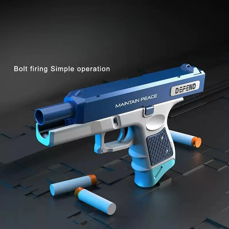Pistola de dardos de espuma infantil – Juego de lanzamiento interior - imagen 3