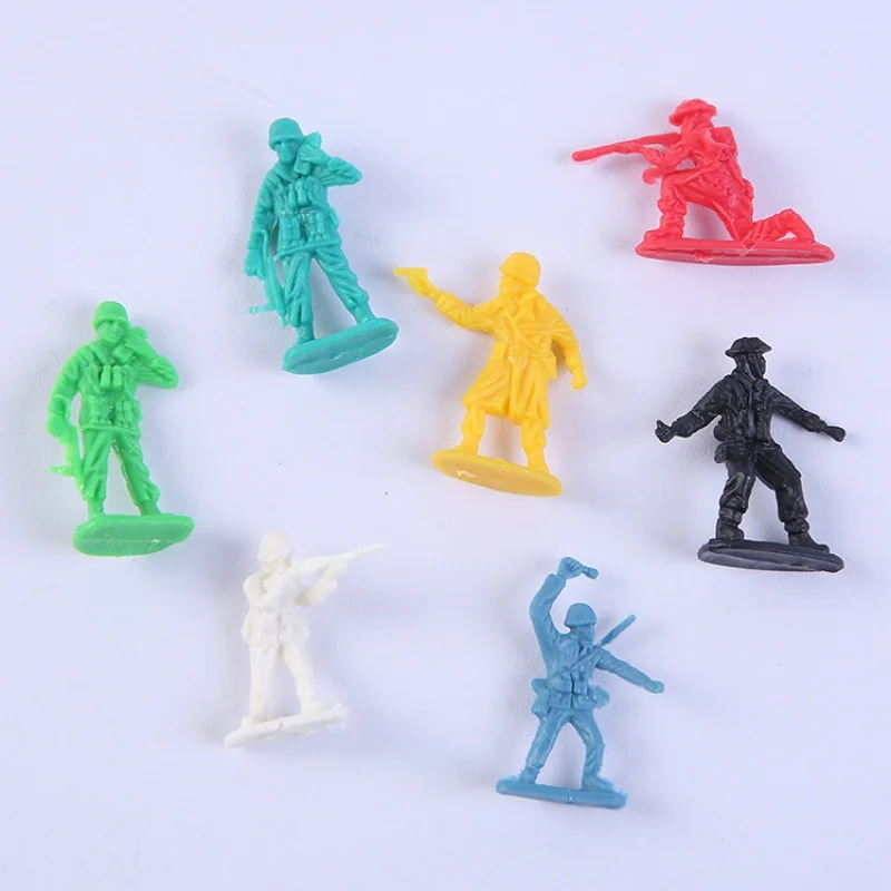 Figura de soldado de plástico detallada para diorama y coleccionismo - imagen 5