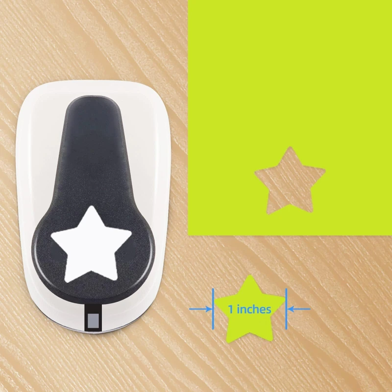Perforadora de papel de estrellas para scrapbooking y manualidades - imagen 2