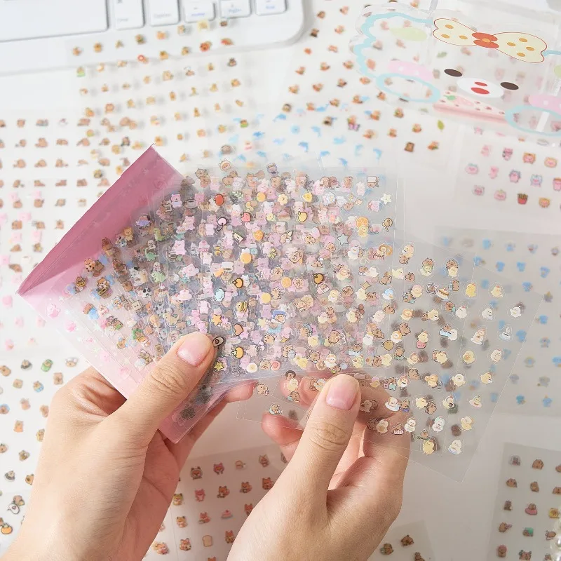 Pegatinas mini cerdos para manualidades y álbum de recortes - imagen 3