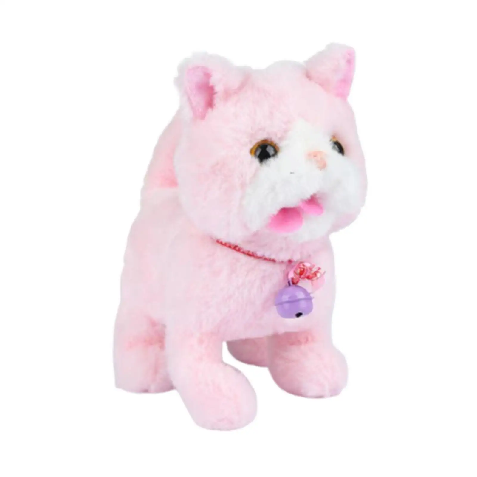 Peluche interactivo con grabación de voz, mascota realista electrónica