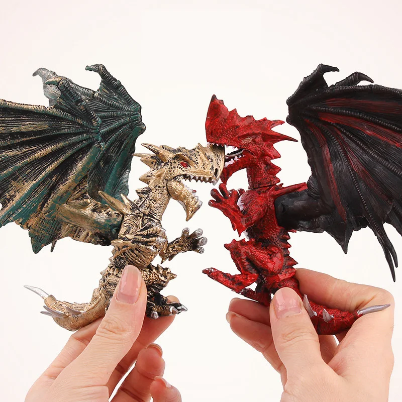 Dinosaurio volador 3D con alas – Figura decorativa para niños - imagen 2
