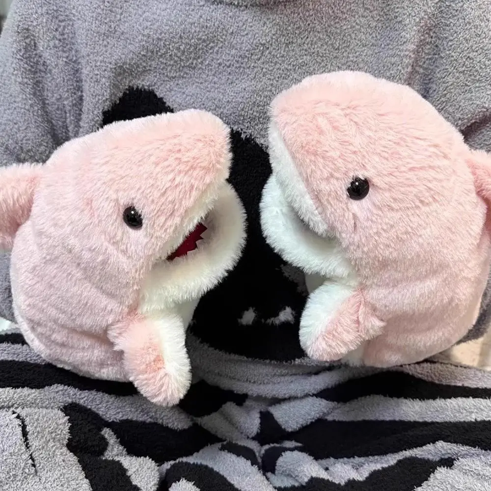 Marioneta de mano tiburón interactiva de peluche - imagen 4