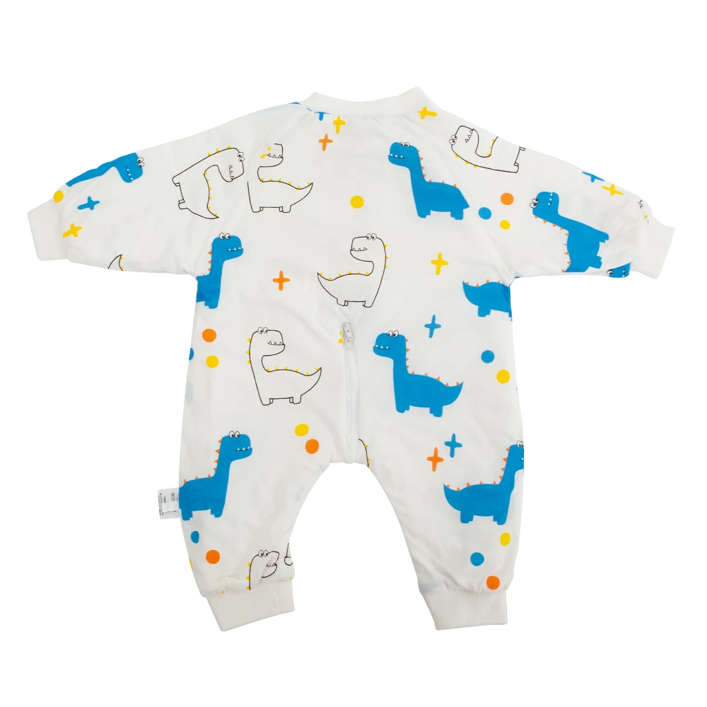 Saco de dormir infantil con cremallera y dinosaurios – Invierno - imagen 3
