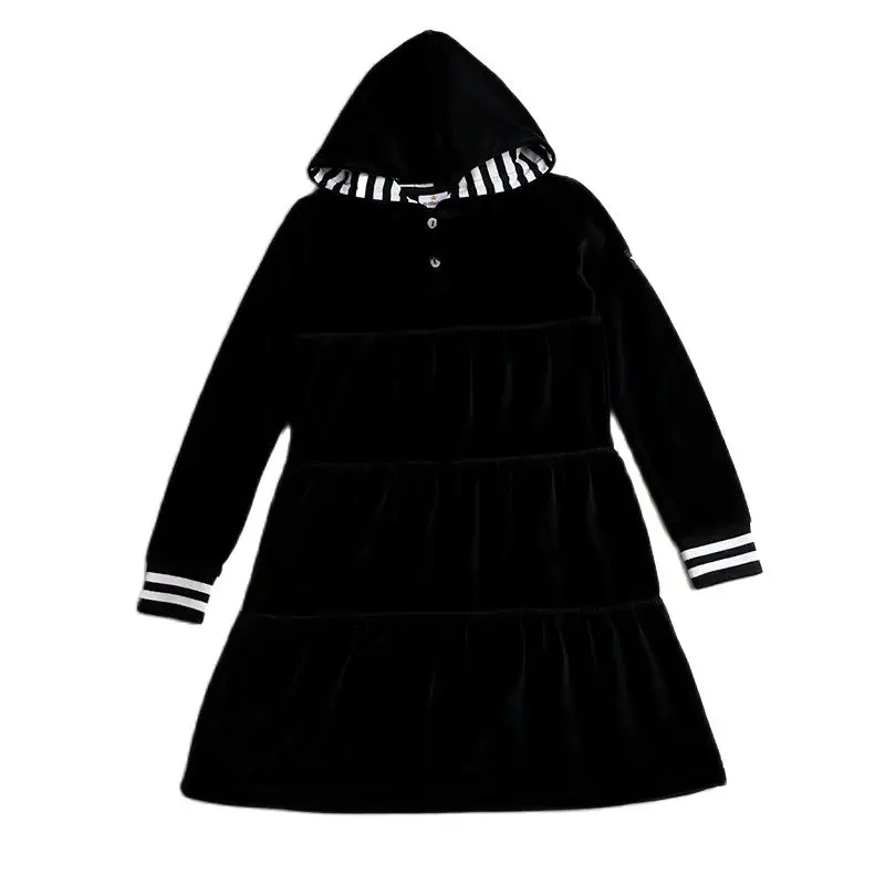 AA Conjunto capucha de terciopelo para bebé - ropa infantil coordinada - imagen 3