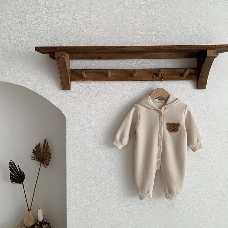 Milangel body felpa con capucha motivos oso – Niños - imagen 5