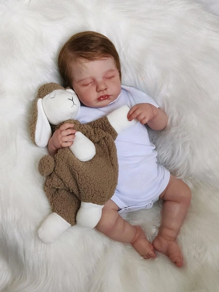 Muñeca Reborn realista de vinilo – Piel 3D detallada - imagen 3