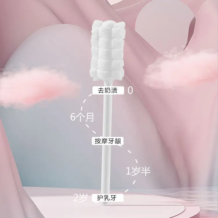 Hisopos de gasa para limpiar la lengua del bebé recién nacido - imagen 3