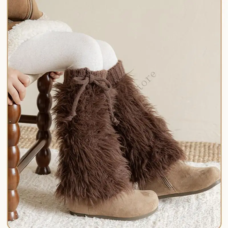 XXFE Calcetines térmicos elásticos infantiles para invierno - imagen 4