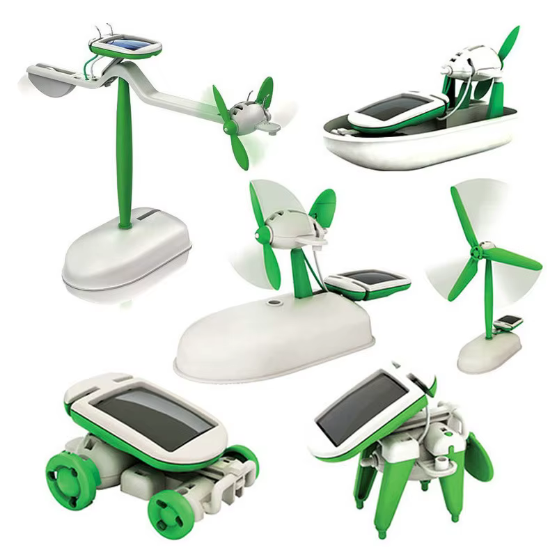 Robot solar educativo con experimentos científicos para niños - imagen 2