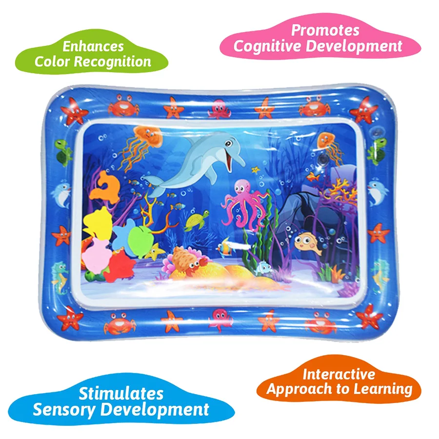 Colchoneta de juego acuático para bebés inflable PVC - imagen 2