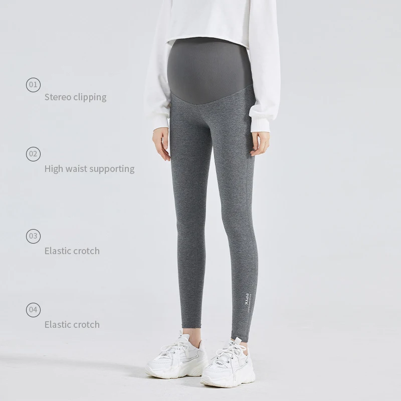 Leggings maternity cálidos para embarazada – Temporada otoño invierno - imagen 4