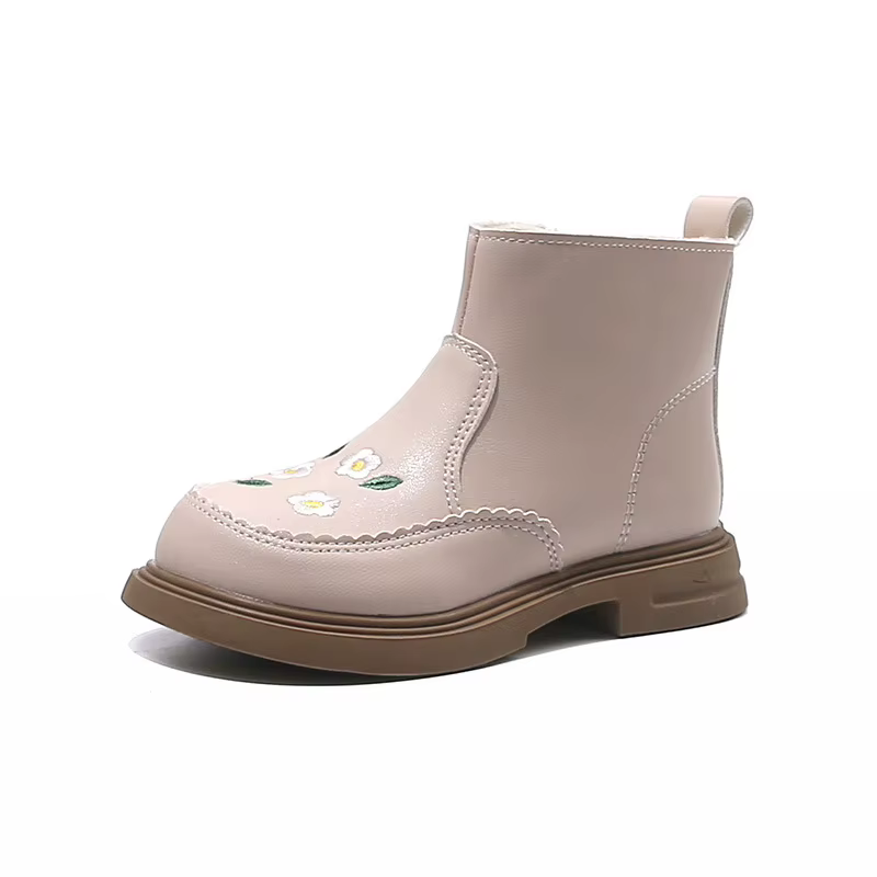 Botas de invierno antideslizantes de suela plana para niñas - imagen 5