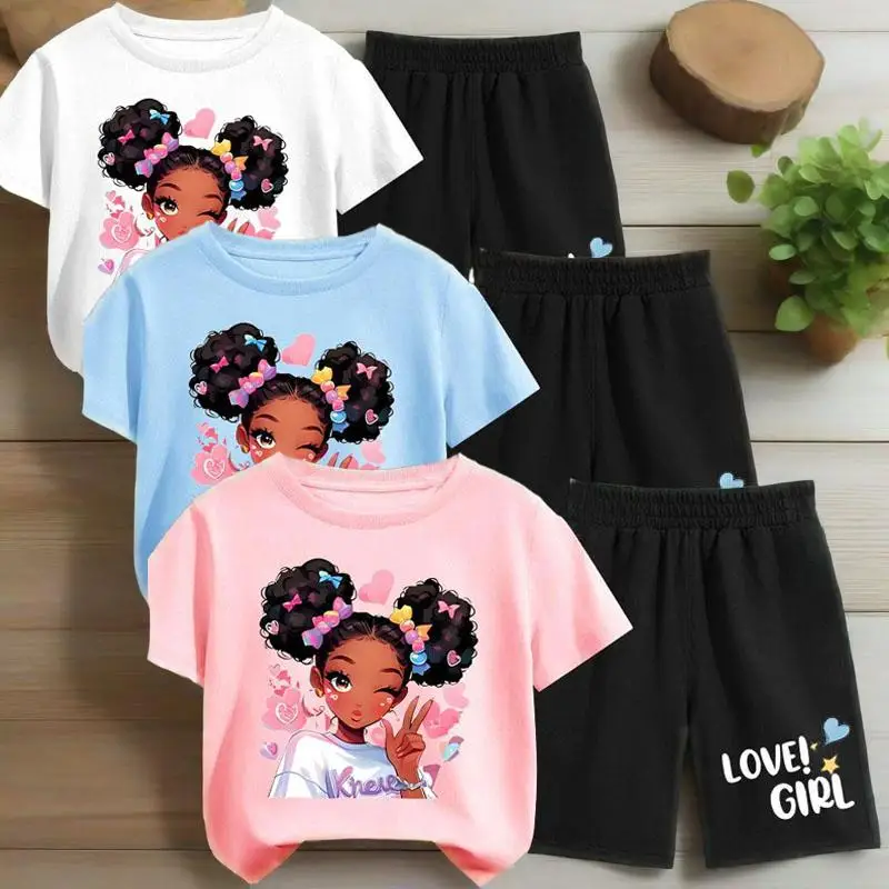 Conjunto veraniego 2 piezas para niños: camiseta y pantalones cortos - imagen 4