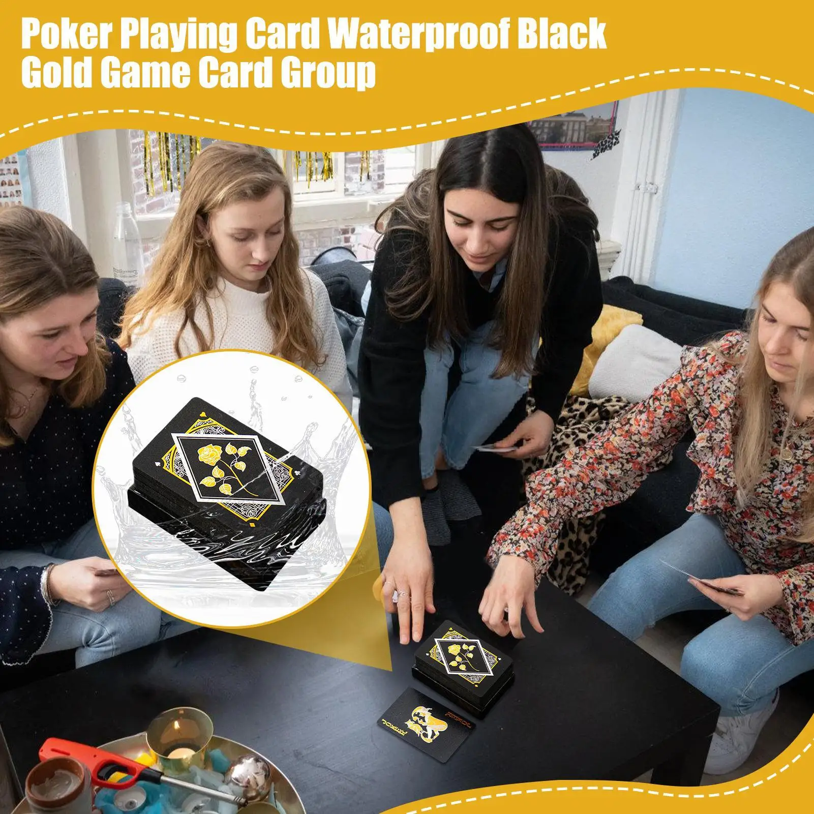 Juego de cartas social interactivo portátil para reuniones familiares - imagen 4