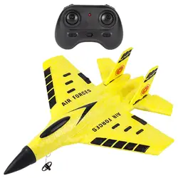 Avión RC portátil para exterior, juguete teledirigido infantil