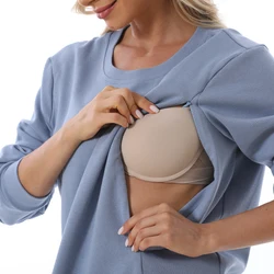 Ropa de maternidad: sudadera y pantalón, moda otoño e invierno