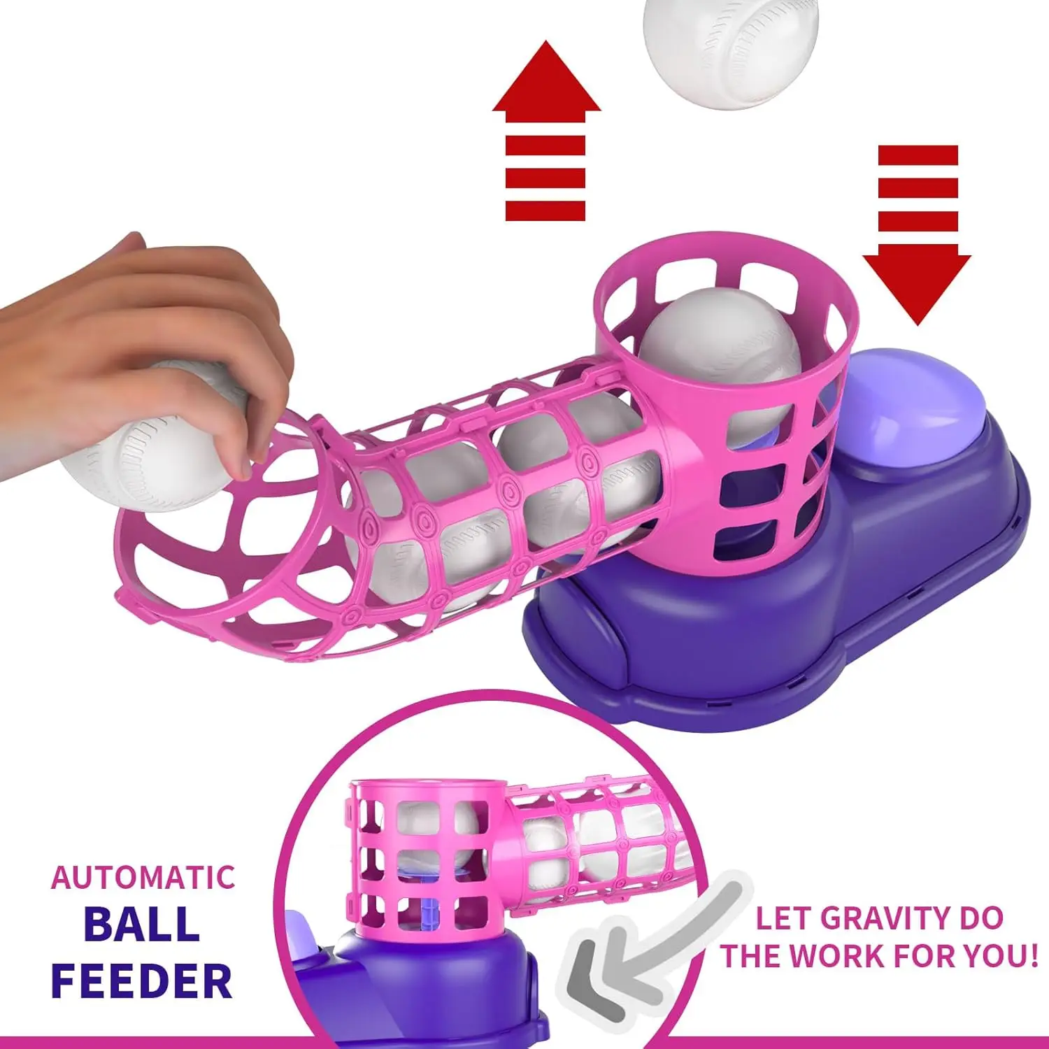 Juego de T-Ball para practicar bateo