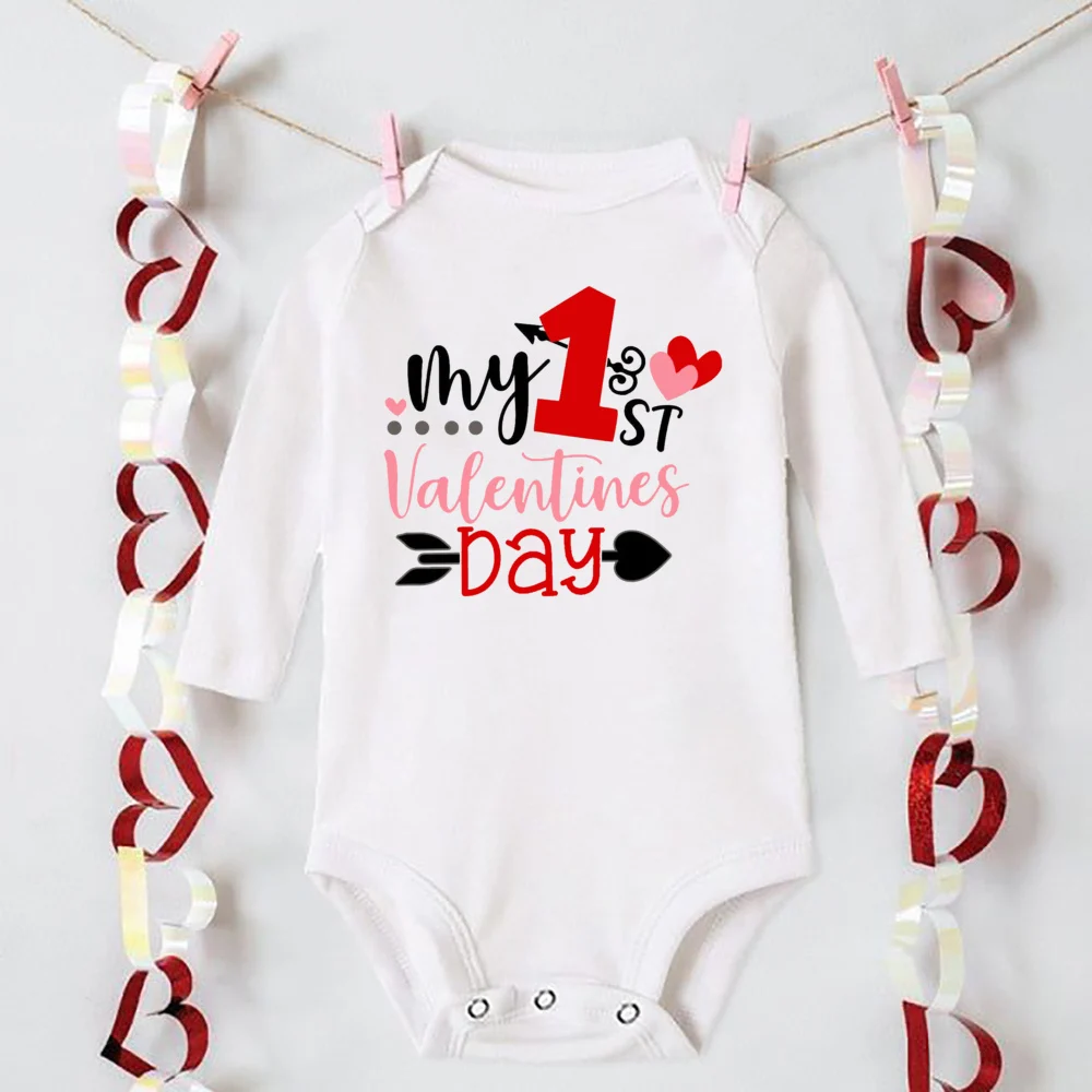 Body San Valentín Ropmer – Mi primer San Valentín para bebé - imagen 2