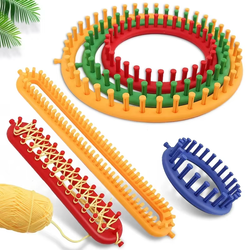 Telar de tejer infantil: kit para bufandas, gorros y suéteres