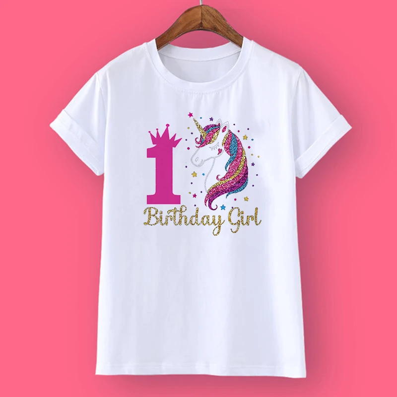 Camiseta unicornio niña – Diseño alegre para cumpleaños y fiesta - imagen 4