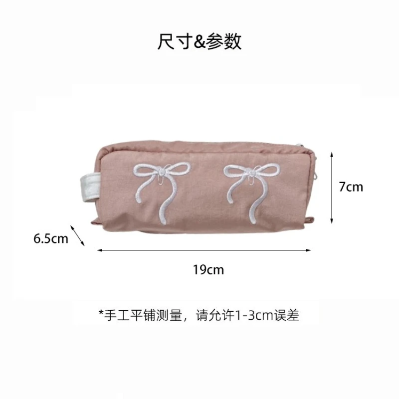 Estuche escolar grande con cremallera para niñas – Útil y resistente - imagen 5
