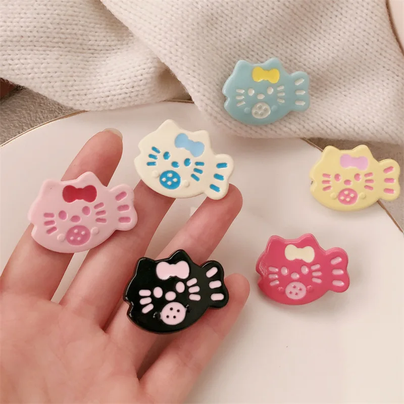 Horquillas infantiles con lazo y dibujos animados para niños - imagen 5