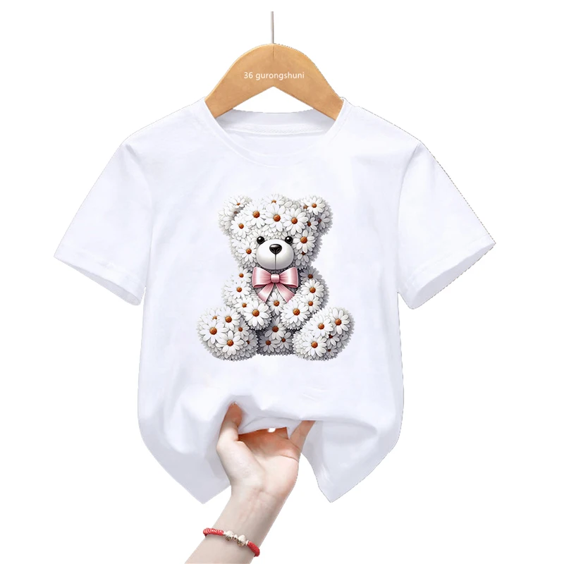 Camiseta infantil con estampado de animales – Estilo Kawaii para niños y niñas - imagen 4