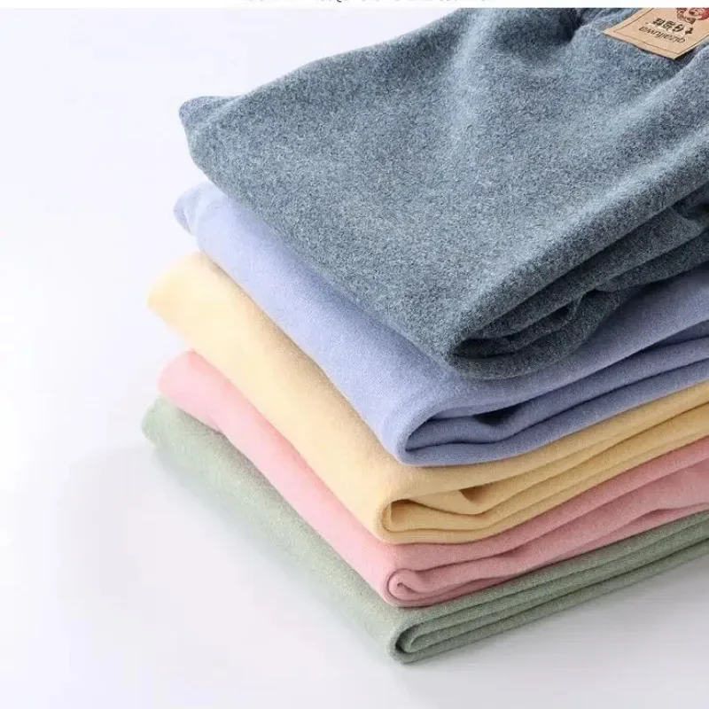 Pantalones de lana talla grande para niños – Invierno terciopelo