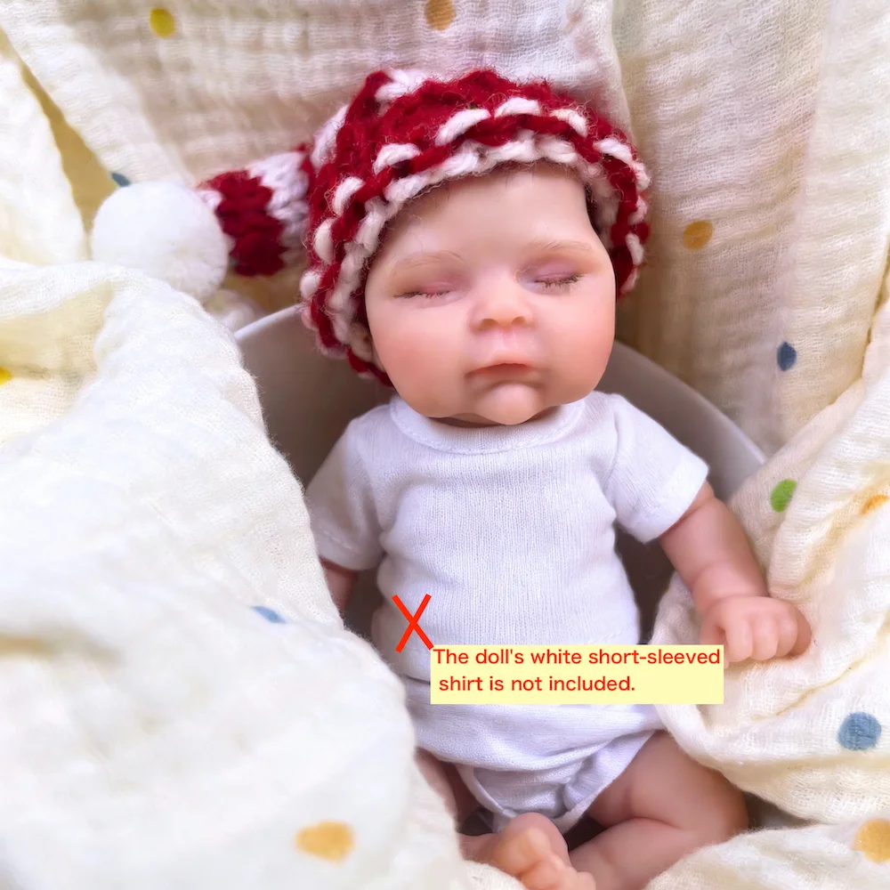 Muñeca reborn de silicona lavable para regalo de Navidad - imagen 2