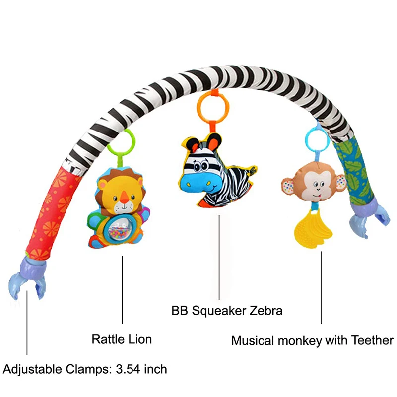 Móvil de cuna para bebé con arco de juguete ajustable - imagen 4