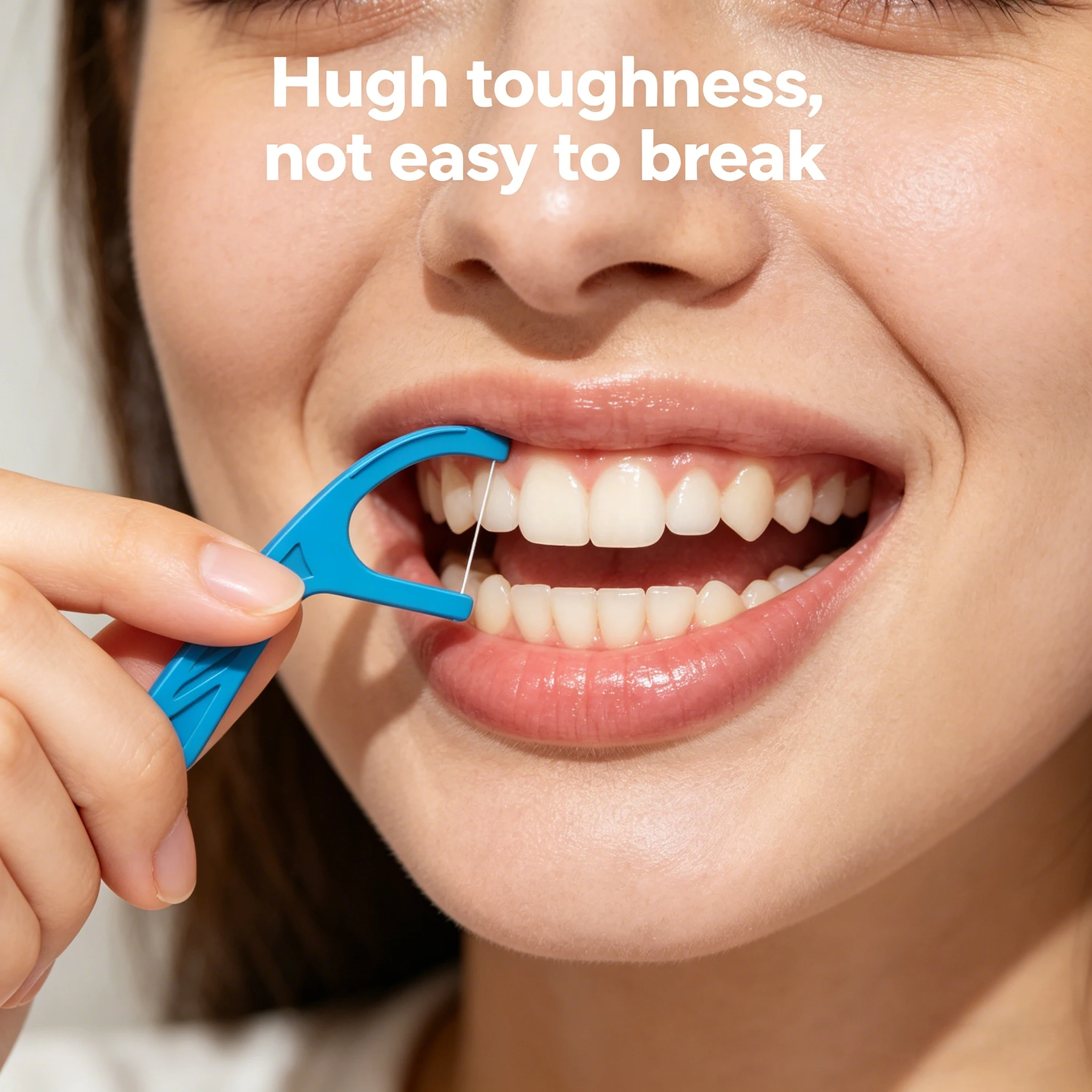 Palillos de hilo dental boca ancha con sabor a menta, resistentes - imagen 4