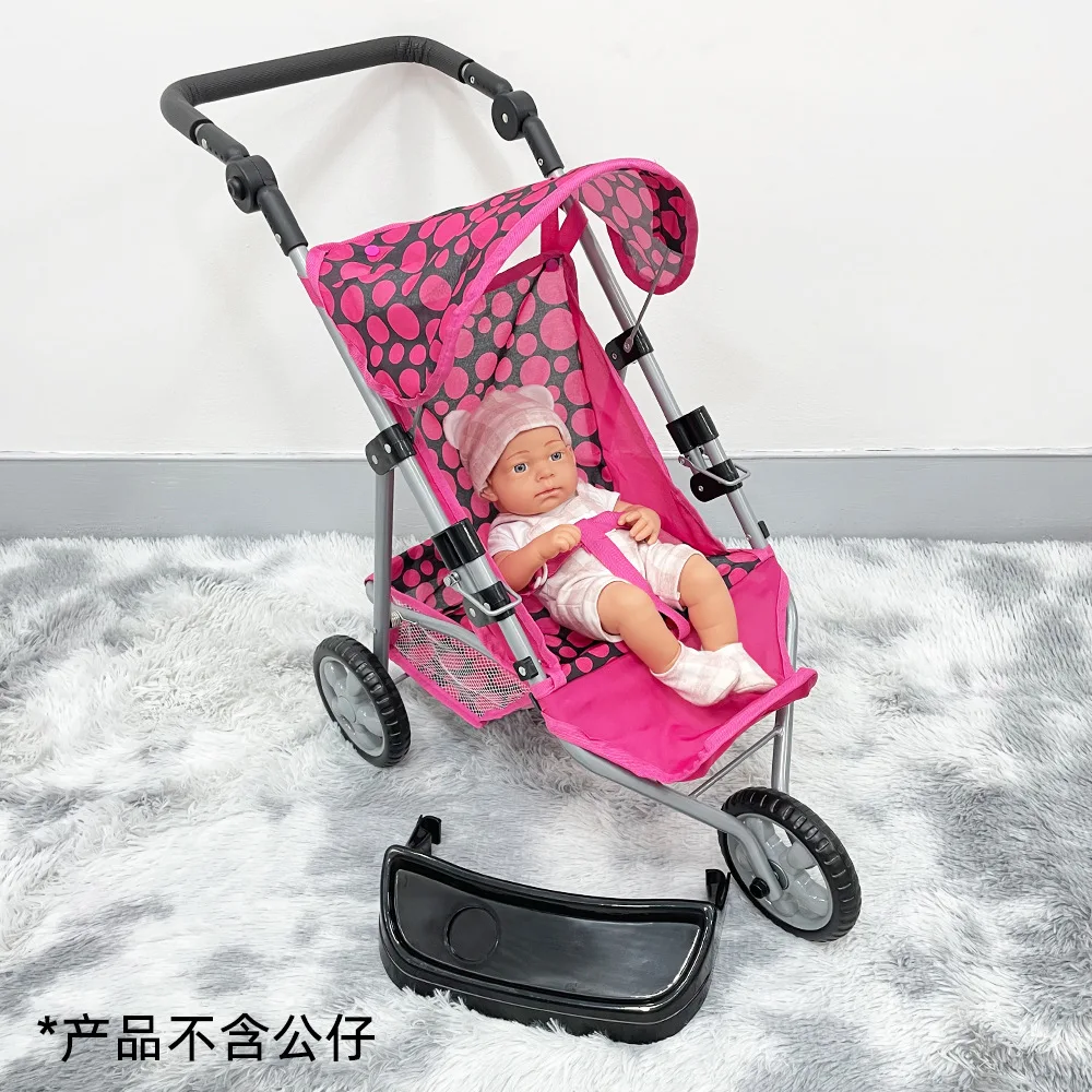 Carro de juguete para niña con mesa comedor plegable grande - imagen 2