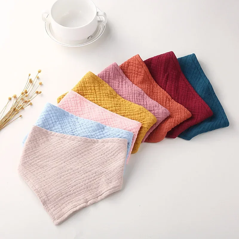 Babero muselina absorbente doble capa algodón para bebé – Protección suave alimentación - imagen 2